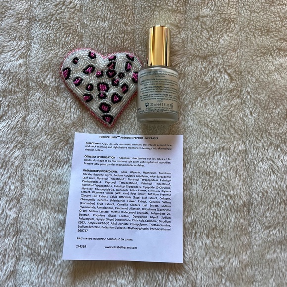 Elizabeth Grant Lot - Peptide Line Eraser / Caviar Eye Pads & Bonus Croco Bag - Picture 4 of 10